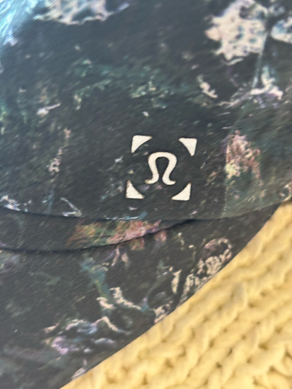 lululemon athletica Black Cap with Multicolor Marble Accents - Picture 3 of 5